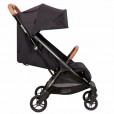 Carrinho Para Bebê Maxi Cosi Eva Essential Travel System Black Com Mosquiteiro Capota Ampla Acopla Bebê Conforto