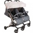 Carrinho De Bebê  Galzerano Travel System Duolee Duo Cinza Desde O Nascimento Até 15kg