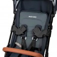 Carrinho Para Bebê Maxi Cosi Eva Essential Trio Travel System Graphite Com Mosquiteiro Capota Ampla Com Bebê Conforto e Adaptadores