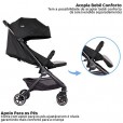 Carrinho Bebê Pact Travel System Acopla Bebê Conforto Desde o Nascimento Até 15kg joie