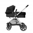 Carrinho Para Passeio Anna2 Ts Trio Maxi Cosi C/Bebê Conforto Black Proteção UV50 Black Até 15kg