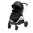 Carrinho Para Passeio Anna2 Ts Trio Maxi Cosi C/Bebê Conforto Black Proteção UV50 Black Até 15kg