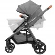 Carrinho Para Passeio Anna2 Ts Trio Maxi Cosi C/Bebê Conforto Citi Proteção UV50 Grey Até 15kg