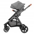 Carrinho Para Passeio Anna2 Ts Trio Maxi Cosi C/Bebê Conforto Citi Proteção UV50 Grey Até 15kg