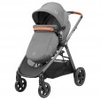 Carrinho Para Passeio Anna2 Ts Trio Maxi Cosi C/Bebê Conforto Citi Proteção UV50 Grey Até 15kg