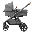 Carrinho Para Passeio Anna2 Ts Trio Maxi Cosi C/Bebê Conforto Citi Proteção UV50 Grey Até 15kg