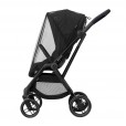 Carrinho Bebê Maxi Cosi Travel System Leona2 Essencial Black Fechamento Automático