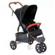 Carrinho De Bebê Abc Design Treviso 3 Woven Black Com Couro Travel System Acopla Bebê Conforto Tulip