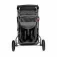 Carrinho De Bebê Abc Design Treviso 3 Woven Black Com Couro Travel System Acopla Bebê Conforto Tulip