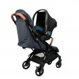 Carrinho de Bebê Maxi Cosi Eva 2 Acopla Bebê Conforto Citi ou Pebble Essential Graphite