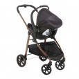 Carrinho De Bebê Travel System Extreme Carbon CBN Desde O Nascimento Até 15kg Acopla Bebê Conforto Cocoon Extreme Galzerano