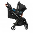 Carrinho de Bebê Maxi Cosi Eva Essential Black até 22kg