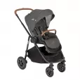 Carrinho de Bebê Versatrax  Acompanha Bebê Conforto I-Snug 2 e Moises Ramble XL Gray Cycle 22Kg