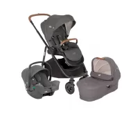 Carrinho De Bebê Versatrax Trio Cycle Gray Joie