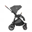 Carrinho de Bebê Versatrax  Acompanha Bebê Conforto I-Snug 2 e Moises Ramble XL Gray Cycle 22Kg