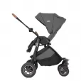 Carrinho de Bebê Versatrax  Acompanha Bebê Conforto I-Snug 2 e Moises Ramble XL Gray Cycle 22Kg