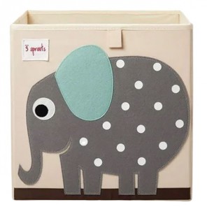 Cesto Organizador Elefante 3 Sprouts