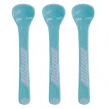 Kit 3 Colheres Azul Twistshake