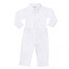 Conjunto Social Infantil Branco Laureh 02 Anos