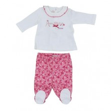 Conjunto Infantil Feminino Chicco 3 Meses