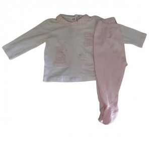 Conjunto Infantil Feminino 9 Meses Chicco