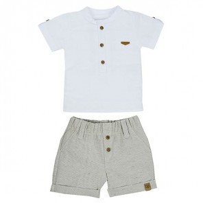 Conjunto Bebê Creme Grow Up 36M