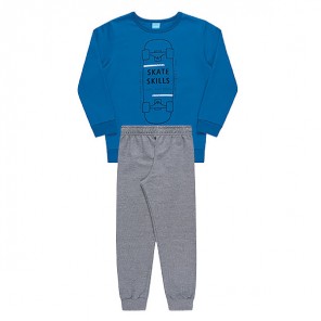 Conjunto Moletom Bebê Masculino Tamanho 12 Anos Kamylus