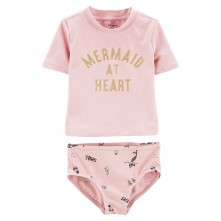 Conjunto Mermaid At Heart 3 Anos Carters