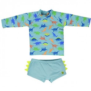 Conjunto Praia Infantil Masculino Grow Up Azul P