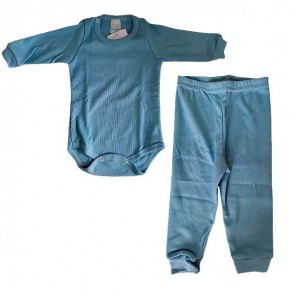 Conjunto Body e Calça Infantil Tecido Leve Masculino Tamanho 1 Ano RoseBud