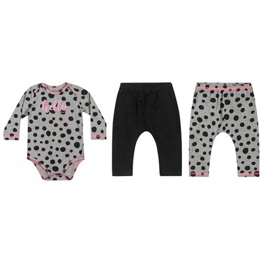 Kit Feminino Infantil Cor Mescla Tamanho M Elian