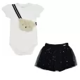 Conjunto Infantil Curto Style 3m Grow Up