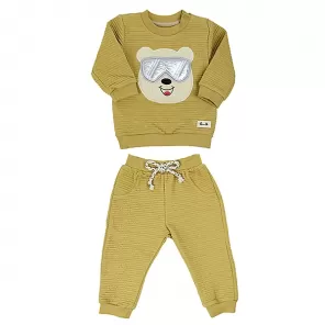 Conjunto Infantil Moletom 3 Meses Grow Up