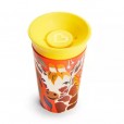 Copo 360° Infantil de Treinamento Grande Wild Girafa 266ml Munchkin