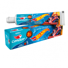 Creme Dental Infantil Morango Hot Wheels Condor