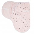 Cueiro Swaddle Ajustável Com Velcro 70cm x 62cm Flor 100% Algodão Papi