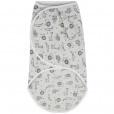 Cueiro Swaddle Ajustável Com Velcro 70cm x 62cm Flor 100% Algodão Papi