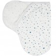 Cueiro Swaddle Ajustável Com Velcro 70cm x 62cm Flor 100% Algodão Papi