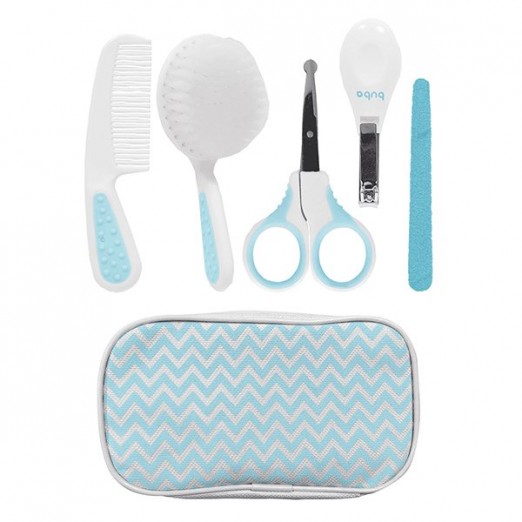 Kit cuidados baby com estojo azul buba