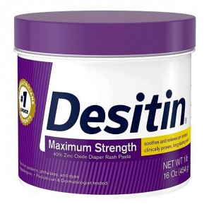 Pomada assadura desitin tratamento roxo 454g pote