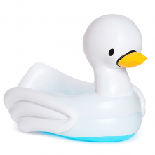 Banheira inflável munchkin cisne branco