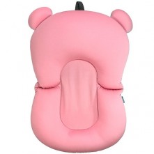 Almofada Para Banho Com Bolsa De Transporte Rosa Buba Baby