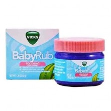 Pomada descongestionante vick’s baby rub importado