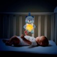 Luminária ursinho luz noturna para berço bons sonhos chicco