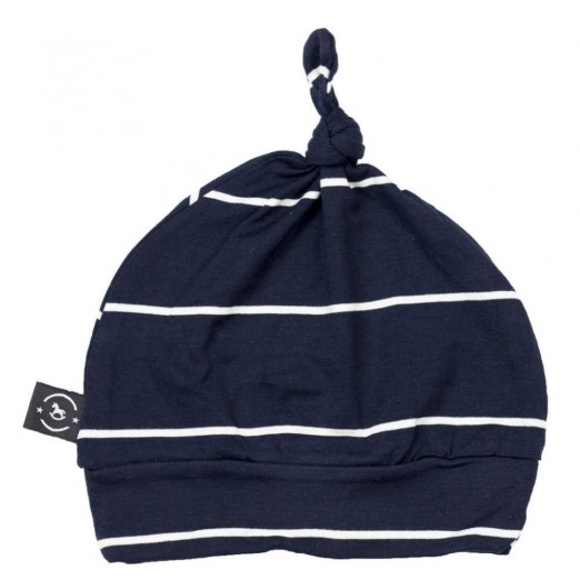 Gorro azul marinho e branco penka