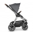 Carrinho Para Bebê Abc Design Samba Diamante Travel System Acopla Bebê Conforto e Moisés