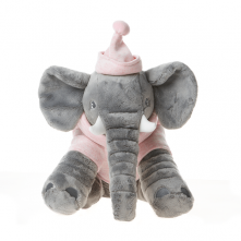 Brinquedo Bebê Elefante Bup Baby Pelúcia