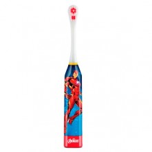 Escova De Dentes Infantil Elétrica Homem de Ferro Marvel Multikids 