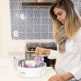 Esterilizador de Mamadeiras Pratik Para Micro-Ondas Branco Kiddo