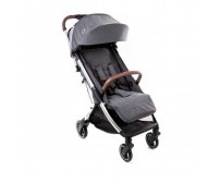 Carrinho De Bebê Eva Luxe Twillic Grey Até 22kg